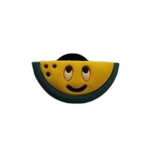 NEW Yellow Watermelon Croc Charm